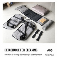 Sac de transport pour animaux de compagnie, chien, chat, voyage, portable, pliable, Oxford, siège de voiture, coussin, sac à main, léger, petit, grand, chiot, chaton, sac fourre-tout