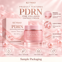 Crème hydratante raffermissante et nourrissante au collagène rose PDRN pour tous types de peaux, marque privée, OEM, ODM, vente en gros