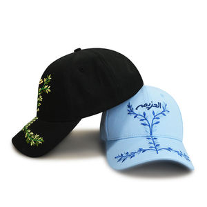 Gorra de Béisbol con Logotipo Bordado Personalizado, Estilo Deportivo, 6 Paneles, Estructurada, Transpirable, de Algodón, Ajustable, Unisex, Estilo Urbano - Product Image 1