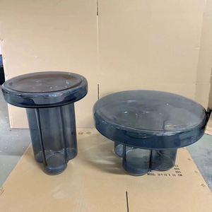 Thiết Kế Mới Hiện Đại Vòng Thủy Tinh Cơ Sở Bàn Cà Phê Cho Thủy Tinh Hàng Đầu Vòng Chuông Bàn Cà Phê - Product Image 2