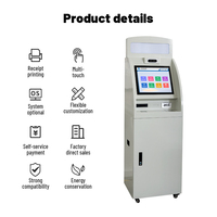 Kiosque de paiement libre-service sur pied avec imprimante de reçus, personnalisation flexible, terminal à écran tactile – Vente directe usine