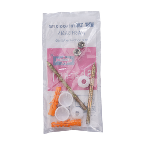 ชุดสกรูอ่างล้างหน้าเหล็กคาร์บอนชุดซ่อมสุขาภิบาลแพคเกจถุง PP ขายส่งจากประเทศจีน - Product Image 3