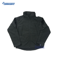 Veste souple imperméable pour hommes pour la randonnée hivernale Tactical Rip Stop Hooded Windproof Softshell Outdoor Fleece
