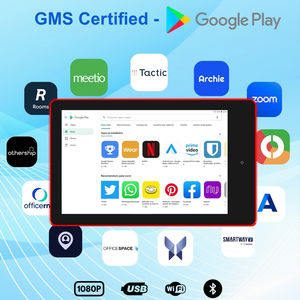 10.1 inç POE Android Tablet LED ışık Bar RK3568 2 + 16Gb iş kullanımı NFC toplantı odası dokunmatik ekran ön kamera NFC - Product Image 4