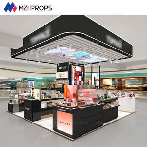 09-TJiS014 Support de boutique de cosmétiques Design d'intérieur de magasin de soins de la peau de bonne qualité pour les luminaires de magasin de soins de la peau - Product Image 1