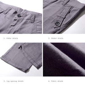 <span class=keywords><strong>Pantalones</strong></span> largos rectos ajustados informales <span class=keywords><strong>para</strong></span> <span class=keywords><strong>hombre</strong></span> Vestido formal <span class=keywords><strong>Pantalones</strong></span> de algodón de ocio Pantalon Cargo Pantalon - Product Image 6