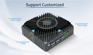 Mini PC industriel embarqué sans ventilateur avec processeur Intel i5-8260U, 4 ports GbE, 6 ports USB <span class=keywords><strong>3</strong></span>.<span class=keywords><strong>1</strong></span>, 2 ports COM RS232 pour vision industrielle et affichage numérique (Edge Computing) - Product Image 6