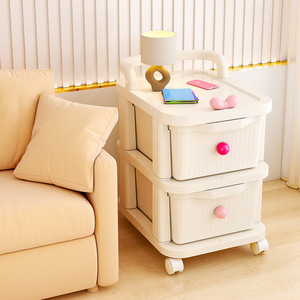 Drawer Storage Cabinet 5 Layers Portable Dustproof Standing Type Multifunctional Organizer for Bedroom Living Room Snack Toy - Product Image 2