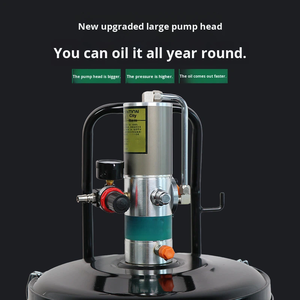 Pompe à graisse <span class=keywords><strong>pneumatique</strong></span> haute pression 40L en acier, pompe à graisse à seau à commande <span class=keywords><strong>pneumatique</strong></span>, <span class=keywords><strong>pistolet</strong></span> lubrificateur automatique - Product Image 2