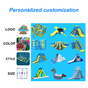 AOYUアクアウォーター障害物コースパーク設備大人用プロフェッショナルフローティングウォーターパークインフレータブル - Product Image 2
