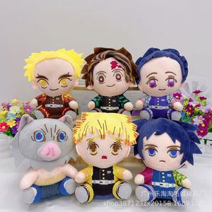 Nuovo prodotto transfrontaliero giapponese Anime svasatore di demoni giocattoli di peluche <span class=keywords><strong>Tanjiro</strong></span> e Nezuko accessori per giochi bambole per bambini - Product Image 1