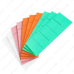 JEYI Factory Paquete de 100 almohadillas térmicas de silicona, alta conductividad para M.2 SSD/<span class=keywords><strong>GPU</strong></span>/CPU/PS5 y refrigeración de tarjeta gráfica LED - Product Image 1