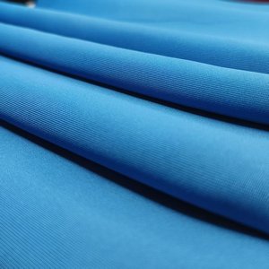 Sẵn Sàng Để Tàu Căng 240gsm 96% <span class=keywords><strong>Polyester</strong></span> 4% Spandex Rắn Màu Đan <span class=keywords><strong>Interlock</strong></span> Jersey Vải Trong Kho - Product Image 3