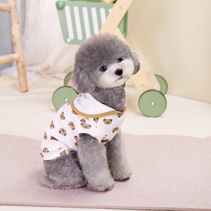 Vestito Coordinato per Cani a Forma di Orso Maglietta per Animali Domestici Tuta per Cuccioli Abbigliamento per Cani Maschi e Femmine - Product Image 3