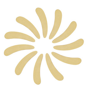 ไม้พายครีมบำรุงผิวหน้าขนาดเล็ก พิมพ์โลโก้ได้ ไม้ไผ่แบบใช้แล้วทิ้ง เป็นมิตรกับสิ่งแวดล้อม ใช้ตักไอศกรีมได้ 5 ชิ้น/ชุด - Product Image 1