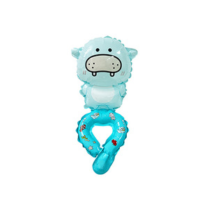 Globo de calidad de muñeca de juguete para niños al por mayor pequeño regalo Animal de dibujos animados Mini diadema Panda mono conejito globo - Product Image 4