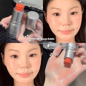 Rich Bear RB6001 Stick Illuminateur Pressé Effet Peau Éclatante <span class=keywords><strong>pour</strong></span> Femme, Contour Naturel, Illuminateur Fin Scintillant, <span class=keywords><strong>Bronzer</strong></span>, Ombre à Paupières et Fard à Joues - Product Image 6