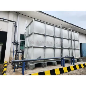 Yüksek kaliteli GRP SMC yağmur su depolama tankı ucuz fiyat cam elyaf gıda sınıfı özel içme FRP tankı paneli