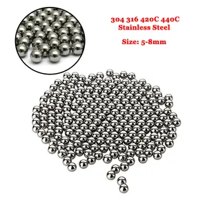 Sfere d'acciaio della sfera del cuscinetto dell'acciaio inossidabile del grado di alta precisione delle palle di 9.525mm S440 per cuscinetto
