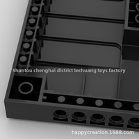 Set de Juguete de Construcción Lechuang 65803 Compatible con Placa Base de 16x16 y 40 Piezas con Temática de Fantasía y Ciencia Ficción