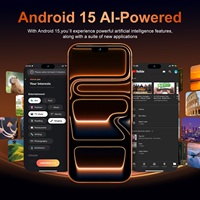 Teléfono Móvil Desbloqueado YPORANGE Luxury I17 Pro Max, 16GB+1TB, Octa Core, Versión Global 4G, Doble SIM, 8000mAh, 108MP