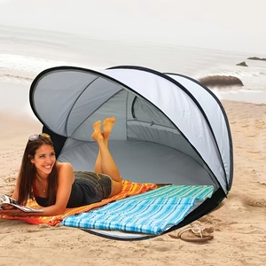 Tenda Automatica Pop-Up ad Apertura Rapida in 1 Secondo, Extra Large, Traspirante, Parasole per Campeggio e Parco, per 3-4 Persone - Product Image 4