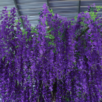 Árbol de Wisteria Artificial de Fibra de Vidrio, Árbol de Wisteria Grande Colgante, Wisteria Artificial sin Mantenimiento, Decoración de Wisteria Colgante