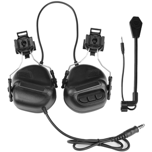 רכבת מהירה טקטי mounts מתאם headset בעל סט ירי קסדה 360 סיבוב קסדה מסילה הרכבת - Product Image 2