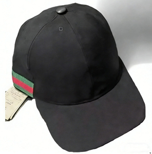 Gorra de Béisbol de Diseño con Letras, 6 Paneles, Felpa de Lujo, Rayas de Algodón, Ajustable, Hebilla Dorada de Cobre, Protección Solar, Unisex, Lavable - Product Image 1