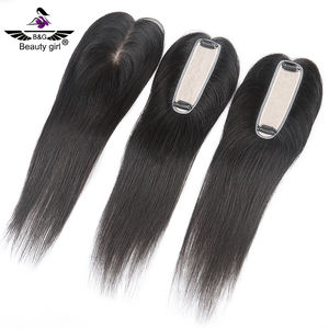 <span class=keywords><strong>Cheveux</strong></span> fins à usage quotidien Toppers pour femmes vrais <span class=keywords><strong>cheveux</strong></span> humains couvre Topper clairsemé pour ajouter du Volume expédition rapide - Product Image 2