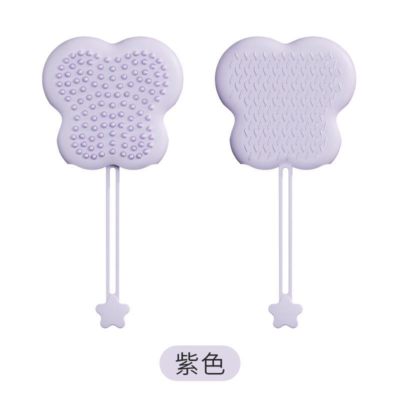 ลายผีเสื้อ (สีม่วง)