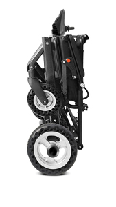 Silla <span class=keywords><strong>de</strong></span> <span class=keywords><strong>Ruedas</strong></span> Eléctrica Moderna Todoterreno, Inteligente, Plegable, Ligera, para Discapacitados y Ancianos, con Dos Baterías - Product Image 6