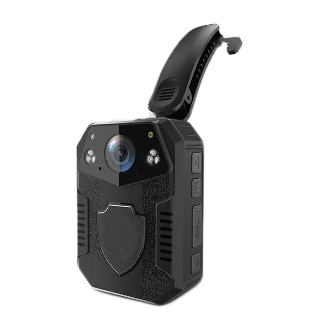 Automatische Belichting Body Camera Nachtzicht Ip65 Waterdicht Lichaam Gedragen Camera Loop Opname Encryptie Bediening Log