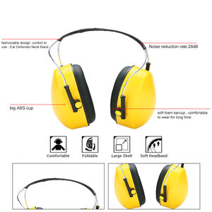 Orejeras de ABS con Reducción de Ruido de 28dB, con Almohadillas de Espuma Suave, Cómodas de Usar, Gran Venta - Product Image 3