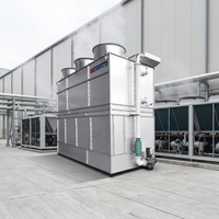 Condenseur évaporatif de prix usine HTFS-2800 pour la réfrigération de rejet de chaleur et l'équipement d'échange thermique