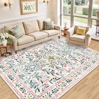 Tapis Moderne en Polyester Motif Étoile de Mer Abstrait Lavable pour Chambre, Salon, Chevet et Bureau – Tapis Doux Antidérapant