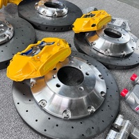 Kit de freinage carbone-céramique pour étrier de frein avant 10 pistons et arrière 4 pistons pour Tank 300, Mercedes-Benz G500, GLE, BMW X5 F10 M5