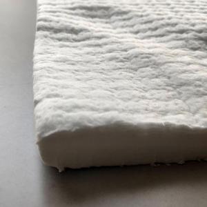 Coperta in Fibra Ceramica Ecologica Certificata CE di Alta Qualità 1350 128kg/m3 25mm 50mm Isolamento Termico per Forni e Fornaci - Product Image 2