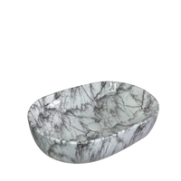 Lavabo en céramique OEM, lavabo de table en marbre, lavabo pour salle de bain, lavabo pour se laver les mains