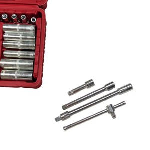 Ensemble d'outils automobile et domestique de 53 pièces, 1/4 pouce, avec rallonge métrique, embouts, douilles et clé à cliquet pour bricolage, maison, voiture, OEM - Product Image 5
