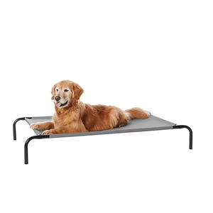 Lit pour animaux de compagnie ZT personnalisé, couleur au choix, résistant à l'huile, anti-salissure, luxueux, antidérapant, avec structure en fer robuste, surélevé - Product Image 4