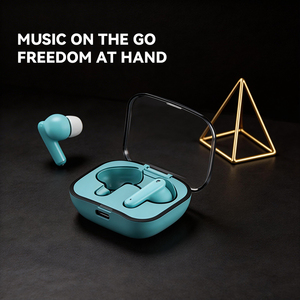 G12-T TWS wireless earbuds, semi-in-ear design, ENC noise cancelling, HiFi stereo sound - Product Image 6