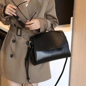 AndoBag Top-Handle Bags for Women Genuine Cow Leather Underarm Shoulder Crossbody Bag Fashion Simple <b>Handbag</b> 9005 - Product Image 3