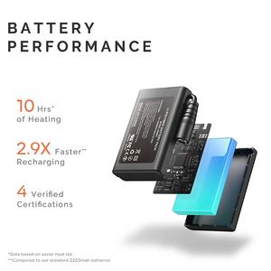 SAVIOR Nuovi Arrivi Guanti da Sci Riscaldati in Pelle 3000mAh Impermeabili con Controllo via App Bluetooth per l'Inverno - Product Image 3