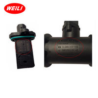 Sensor MAF de Flujo de Aire para Automóviles 0280218116 para ALFA ROMEO, Cadillac, Ferrari, Fiat, Hyundai, Iveco, Kia, PORSCHE, Seat, VOLVO, VW, BMW