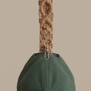 JNC Macrame <b>Vintage</b> <b>Wardrobe</b> Hat Rack Hanging Rope Storage Clips Organizer Display Baseball Caps Hanger Foldable Bedroom Space - Product Image 4