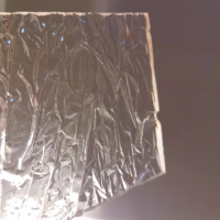 Feuille acrylique Offre Spéciale d'ondulation de l'eau de feuille de vague acrylique de modèle de conception pour la décoration d'hôtel