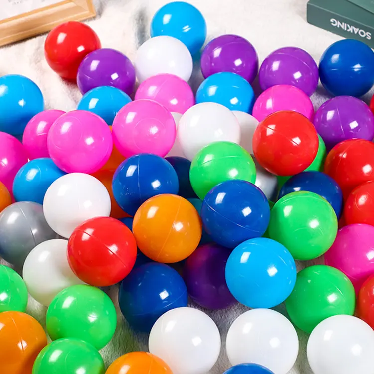 Bán Buôn Pit Balls Sinh Thái Thân Thiện Khai Hoang Vật Liệu 8Cm Nhựa Trắng Giá Rẻ Bóng Pit Balls