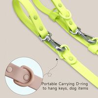 Muker 2026 Correa de Lujo para Perro, Ecológica, de PVC, Impermeable, Multifuncional, para Exteriores, con Remaches, Venta al por Mayor, Colores Variados