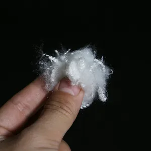 New products High Elastic 0.9D-2.5D Recycled Hollow micro polyester stable fibre For Filling jacket